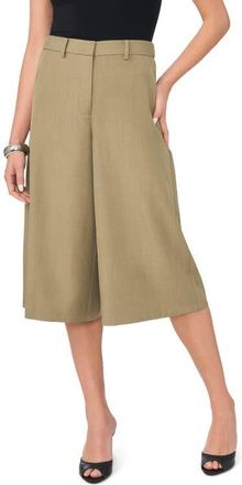 Vince Camuto HIgh Waist Longline Shorts in Military Olive at Nordstrom, Size 00
