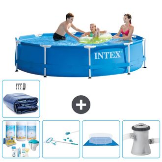 Intex Piscina Con Estructura Redonda - 305x76 Cm - 7-piezas S20422