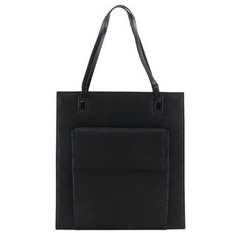 Gucci Black Nylon Canvas Tote Bag (Pre-Owned)