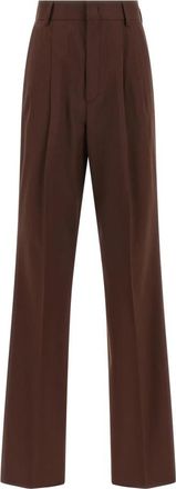 ARMARIUM Clelia Broeken - Dames - Straight fit broeken - Bruin - 2XS - Wol - Broeken