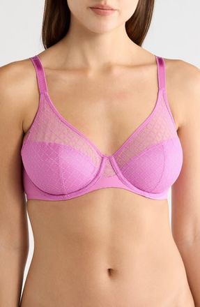 Chantelle Norah Chic Underwire Bra in Rosebud at Nordstrom, Size 32E