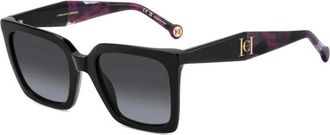 Carolina Herrera Zonnebril met vierkant montuur - Dames - Zonnebrillen - Zwart - 53 MM - Accessoires