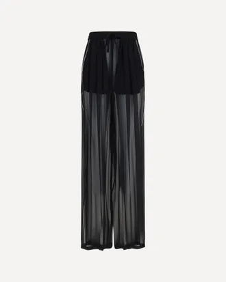 Dolce & Gabbana Silk Pants Female 38