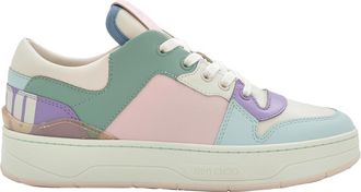 Jimmy Choo London Florent/F Mix Leather Sneakers, Brand Size 36.5 ( US Size 6.5 )