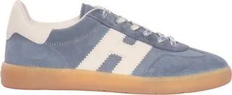 Hogan Cool Suede Contrast Logo Sneakers
