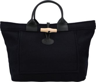 Longchamp Le Roseau Canvas Shopper
