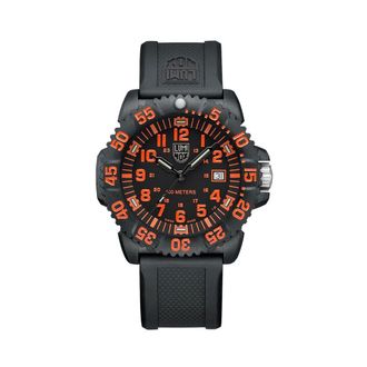 Luminox Mens Black Resin Sport Watch - One Size