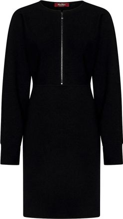 Max Mara Kleedjes, Dames, Zwart, XS, Elegante Jurk voor Vrouwen