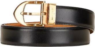 Louis Vuitton Pre-owned Belts, male, Black, Size: ONE SIZE Pre-owned Sangle Classic Leather Belt