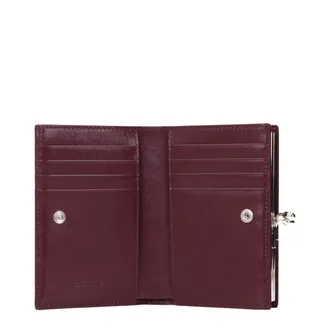 Jil Sander Leather Wallet - Burgundy