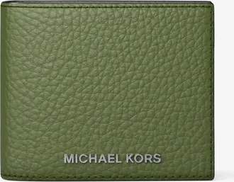Michael Kors Hudson Pebbled Leather Billfold Wallet
