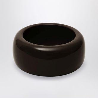 Frankie Shop Glossy TFS bracelet in brown