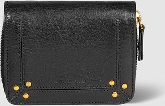 Jerome Dreyfuss Porte-monnaie André Cuir Noir