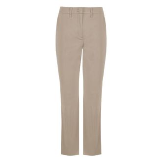 Bomboogie Pantaloni Chino in Misto Cotone - - Trousers - Donna - Beige - XL