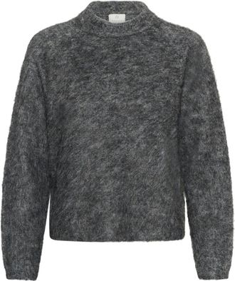 Kaffe Maglieria Girocollo - - Knitwear - Donna - Grigio - M