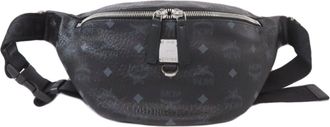 MCM Mcm Pvc Black Crossbody Bags