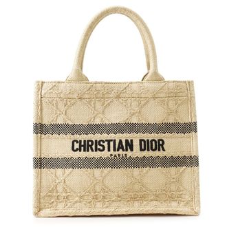 Dior Beige Raffia Tote Bag (Pre-Owned)