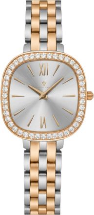 Christian Van Sant Womens Rivoli Silver Square 24mm