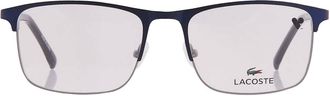 Lacoste Demo Rectangular Mens Eyeglasses L2252 424 54
