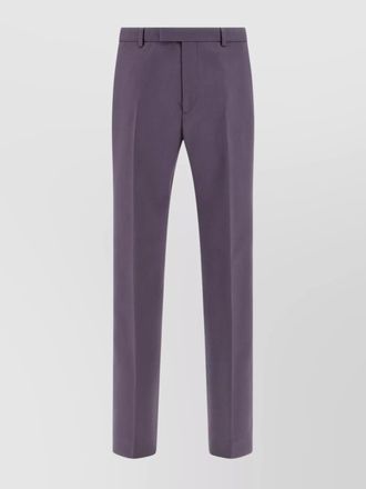 Gucci tailored trousers with front crease and split hem