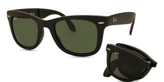 Ray-Ban RB4105 Wayfarer Folding 601S Mens Sunglasses Black Size 54