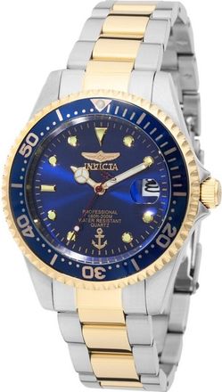 Invicta Ocean Voyage Quartz Blue Dial Mens Watch 50138