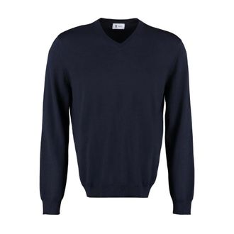 THE (ALPHABET) Jersey de Cuello Redondo - Knitwear - Hombre - Azul - S