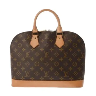 Louis Vuitton Pre-owned Handbags, female, Brown, Size: ONE SIZE Pre-owned Monogram Canvas Handbag