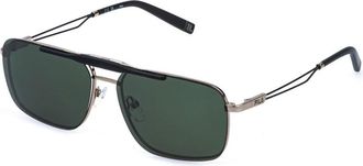 Fila UFIA98 Polarized 8FFP Mens Sunglasses Gold Size 57