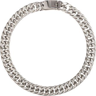 Eye Candy Los Angeles Nina Cable Chain Necklace in Silver at Nordstrom Rack