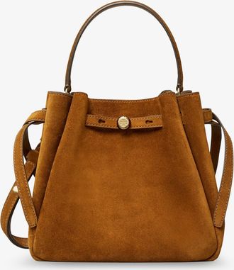 Tory Burch Borsa a secchiello Romy in suede - TORY BURCH - gender_Woman