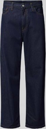 Carhartt Work in Progress Regular Fit Jeans im 5-Pocket-Design Modell LANDON in Dunkelblau, Größe 29