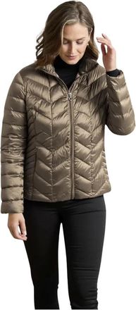 Junge Donsjassen - Dames - Winterjassen - Beige - 3XL - Jassen