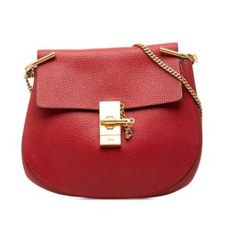 Chlo&eacute; Pre-owned Drew Crossbody - - Pre-owned - Donna - Rosso - ONE SIZE