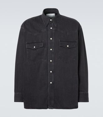 STUDIO NICHOLSON Camicia di jeans Mylo