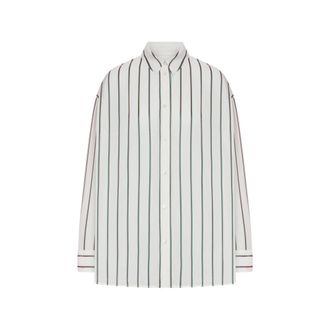 Gucci Striped Oversize Shirt