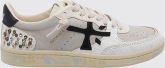 Premiata Sneakers Clay Premiata in camoscio con borchie