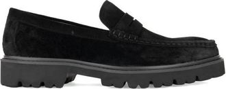 Sergio Moretti Mocassins - Heren - Loafers - Zwart - 43 EU - Leer - Schoenen