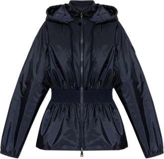 Moncler Light Jackets, female, Blue, Size: L Liriope Jacket