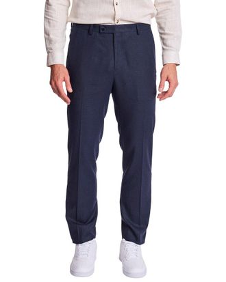 Paisley & Gray Downing Linen-Blend Pant