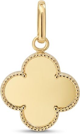Devata Clover Pendant in 14K Gold, 13mm in Yellow Gold at Nordstrom