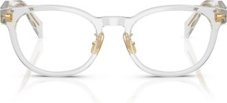 Prada 0pr B06vd Transparent Acetate Eyeglasses