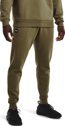 Under Armour Mens Rival Fleece Jogging Pants Green S