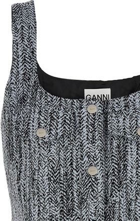 Ganni Ganni Cotton Short Womens Dress
