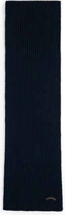 Paul & Shark Premium Wollen Sjaal - Heren - Wintersjaals - Blauw - ONE Size - Wol - Accessoires