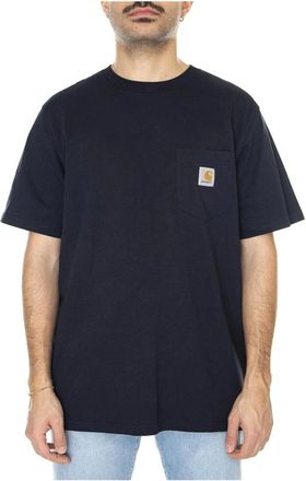 Carhartt Work in Progress Uomo, Top, Blu, 2Xl, new