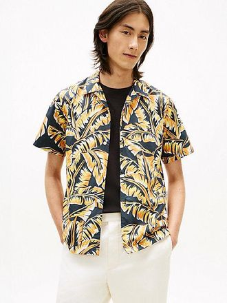 Tommy Hilfiger Regular Fit Paper Touch Short Sleeve Shirt