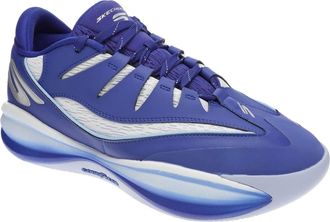 Skechers Mens Skx B-Lite Basketball Shoe In Blue/white