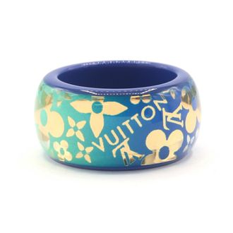 Louis Vuitton Blue Resin Band Ring (Pre-Owned)