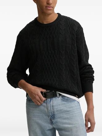 Dickies Kabelgebreide trui - Zwart